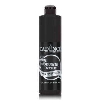 Cadence Hybrid Acrylic Paint - Black 500ml