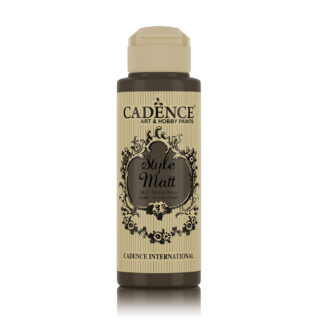 Cadence Style Matt Acrylic Paint - Green Umber 120ml