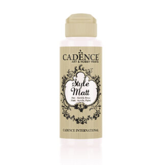 Cadence Style Matt Acrylic Paint - Floral White 120ml