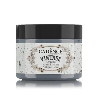 Cadence Vintage Legend Effect Paint - Grey 150ml