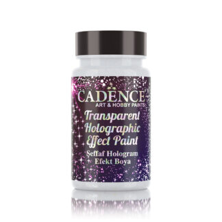 Cadence Transparent Holographic Effect Paint 90ml