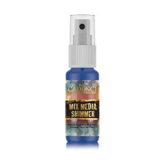 Cadence Mix Media Shimmer Ink Spray - Blue 25ml