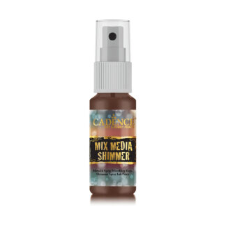 Cadence Mix Media Shimmer Ink Spray - Dark Brown 25ml
