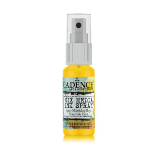 Cadence Mix Media Ink Spray - Yellow 25ml