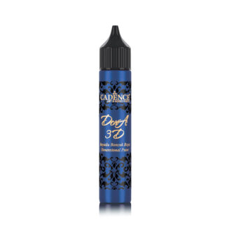 Cadence Dora 3D Metallic Paint - Sax Blue 25ml