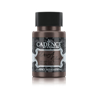 Cadence Dora Glass Metallic Paint - Anthracite 50ml