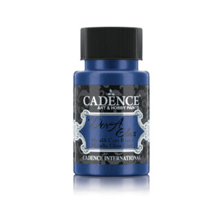 Cadence Dora Glass Metallic Paint - Sax Blue 50ml