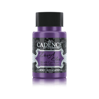 Cadence Dora Glass Metallic Paint - Amethyst 50ml