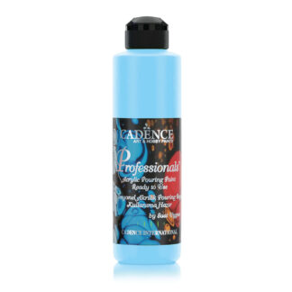 Cadence Pro Acrylic Pouring Paint - Azure Blue 250ml