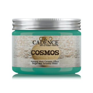 Cadence Cosmos Natural Matt Ceramic Effect Paint 150ml - Mint Green