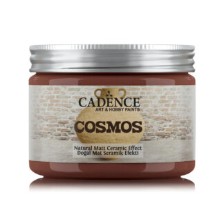 Cadence Cosmos Natural Matt Ceramic Effect Paint 150ml - Rusty Brown
