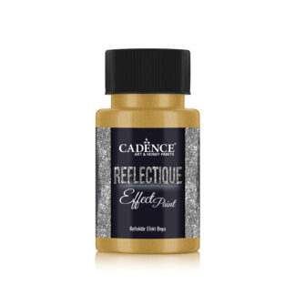 Cadence Reflectique Effect Paint - Gold 50ml